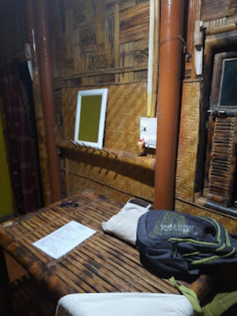 Ayang Okum River Bank Bamboo Cottage Kaibortta Gaon Nagargaon Exterior photo